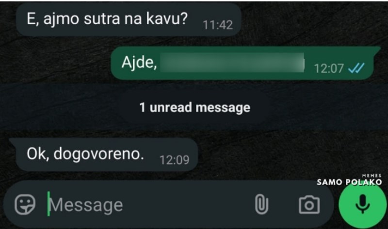 Masovno se dijeli ovaj poziv na kavu s Whatsappa, morate vidjeti što ga je prijatelj pitao!
