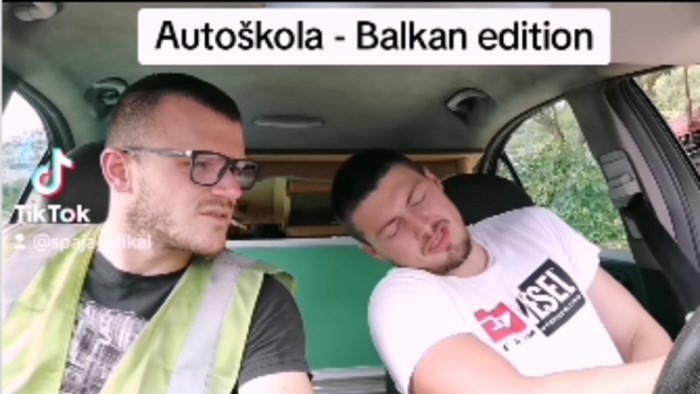 Tip je snimio kako izgleda polaganje vozačkog u Hercegovini, snimka je hit!