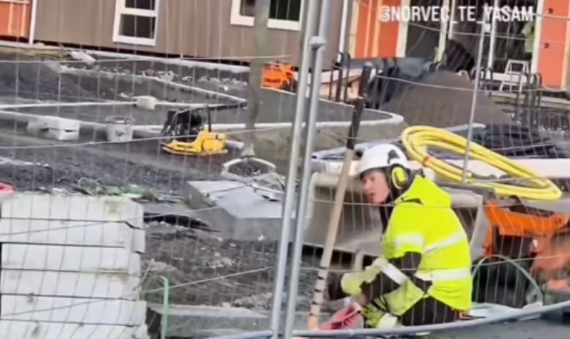 Znate li kako rade bauštelci u Norveškoj? Mnoge je šokirali kad su vidjeli ovu snimku