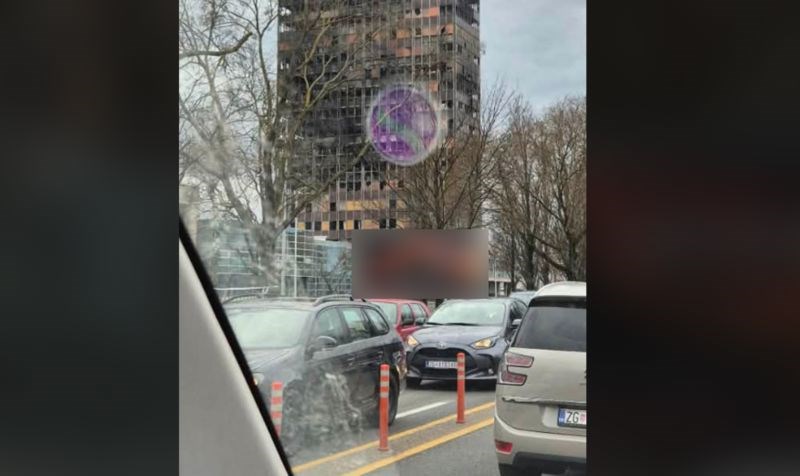 Ispred zgrade Vjesnika osvanula je reklama koju su svi primijetili, ovo je hit!