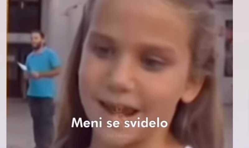 Hit godine! Morate vidjeti kako je curica iz Srbije opisala svoj prvi dan škole