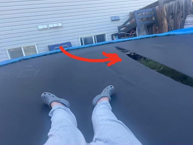 Kraj zabave na trampolinu