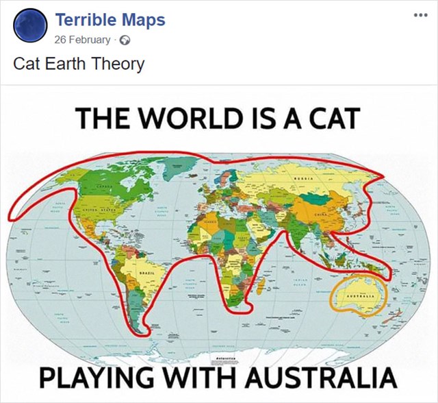 Svijet je mačka koja se igra s Australijom