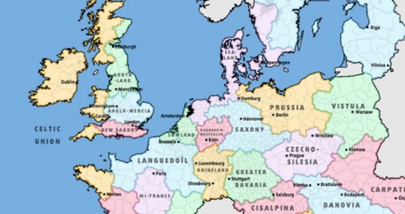 Mapa pokazuje Europu u kojoj sve države imaju isto stanovnika, Hrvatska je jako zanimljiva