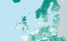 Ova mapa prikazuje mjesta u Europi gdje nitko ne živi. Pogledajte kako izgleda Hrvatska