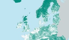 Ova mapa prikazuje mjesta u Europi gdje nitko ne živi. Pogledajte kako izgleda Hrvatska