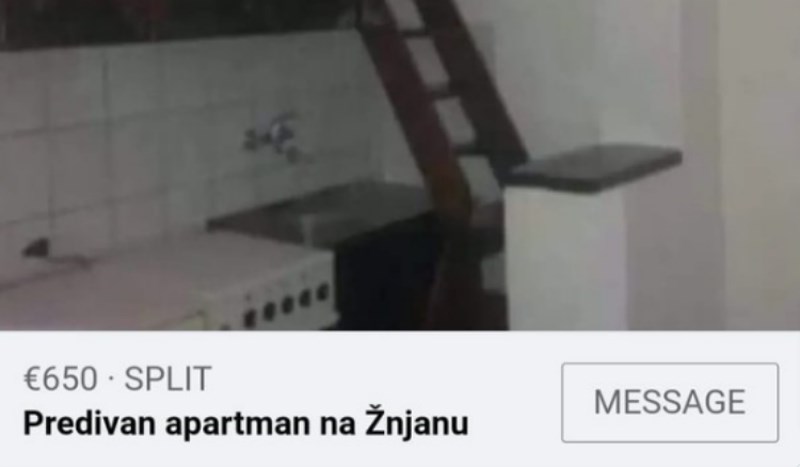 Je li ovo najluđi oglas za stan ikad? Morate vidjeti što što za 650 eura iznajmljuje tip iz Splita