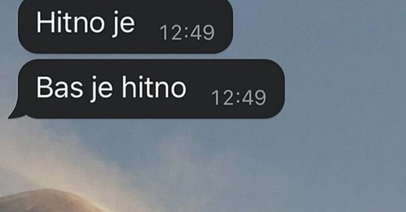 Cura mu se javila s hitnim pitanjem, morao je screenshotati ekran kad je vidio o čemu se radi