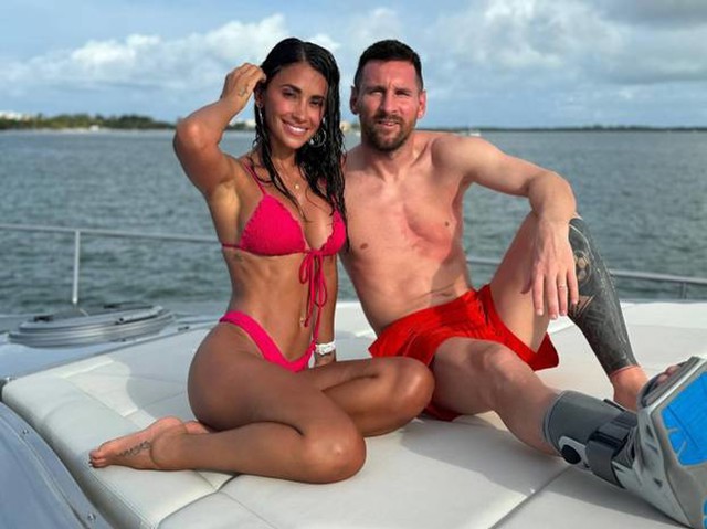 Antonella Roccuzzo i Leo Messi