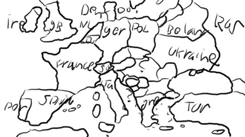 Tipično - velike su države tu, a nad Balkanom upitnik