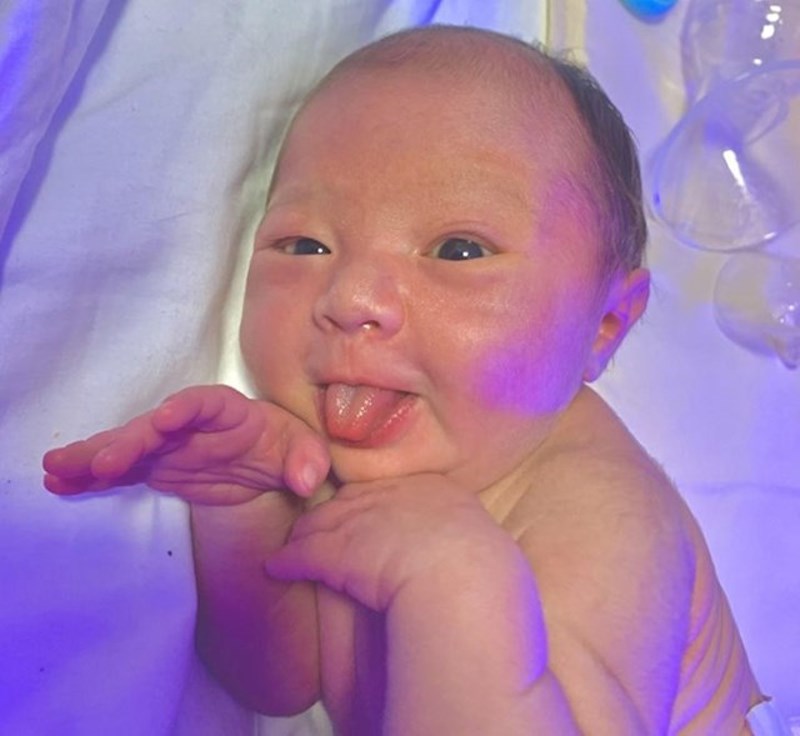 Prva fotka, nekoliko minuta nakon rođenja