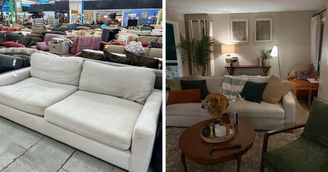 Rabljena sofa u dnevnom boravku