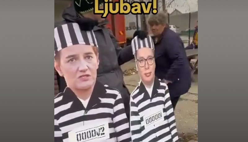 Baka u Srbiji je srela prosvjednike protiv Vučića, morate vidjeti što je napravila