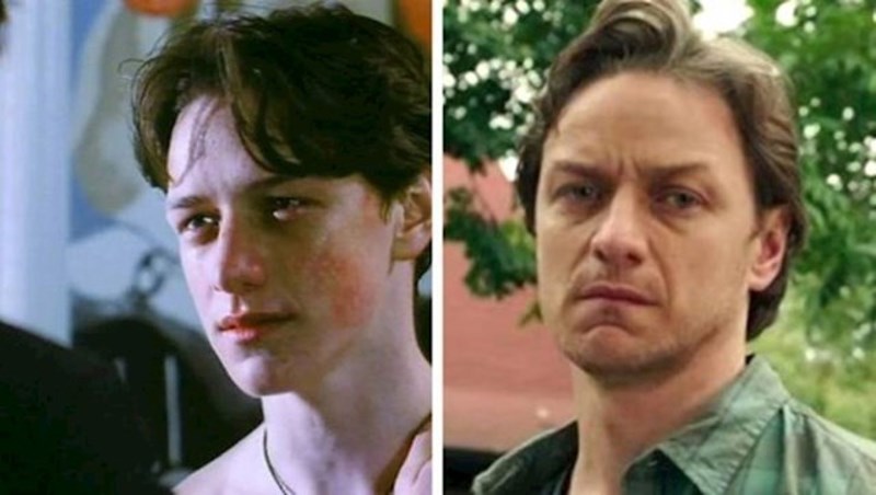 James McAvoy sa 16 i 40 godina