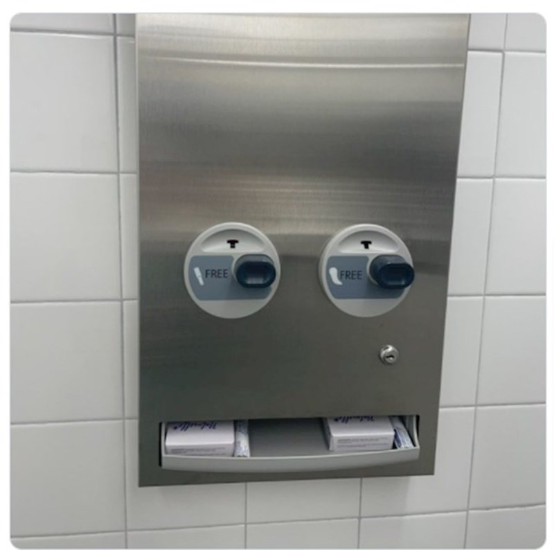 Ženske higijenske proizvode možete dobiti besplatno.