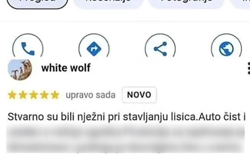 Tip je ostavio recenziju splitskoj policiji nakon što ga je privela, ovo morate pročitati