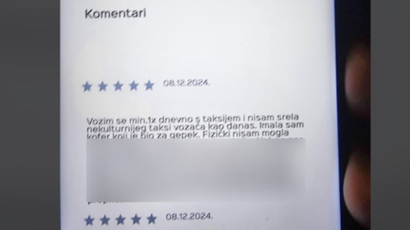 Naručila je taksi i ostavila negativnu recenziju, vozačica nije mogla vjerovati kad je vidjela zašto