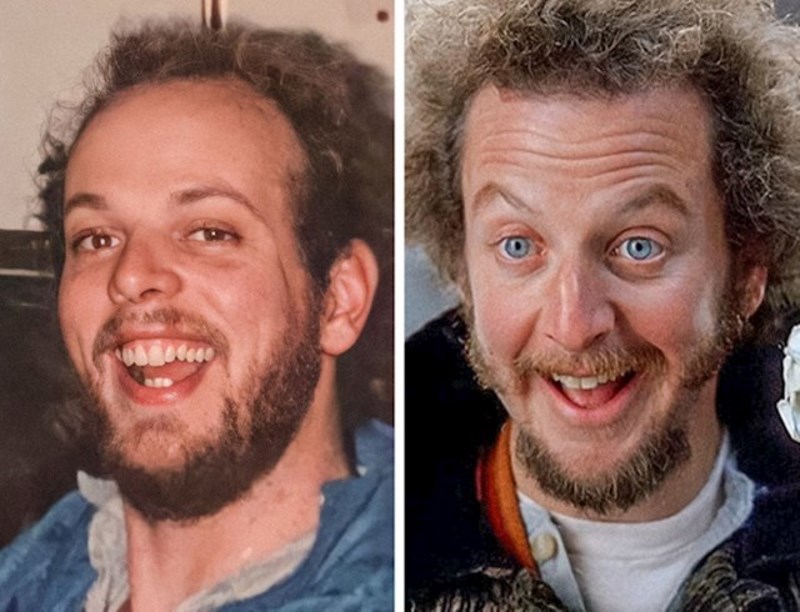 Otac moje prijateljice izgledao je kao Daniel Stern iz filma, Sam u kući, kad je bio mlađi.