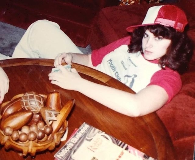 “Moja mama 1978.... sa 13 godina.”