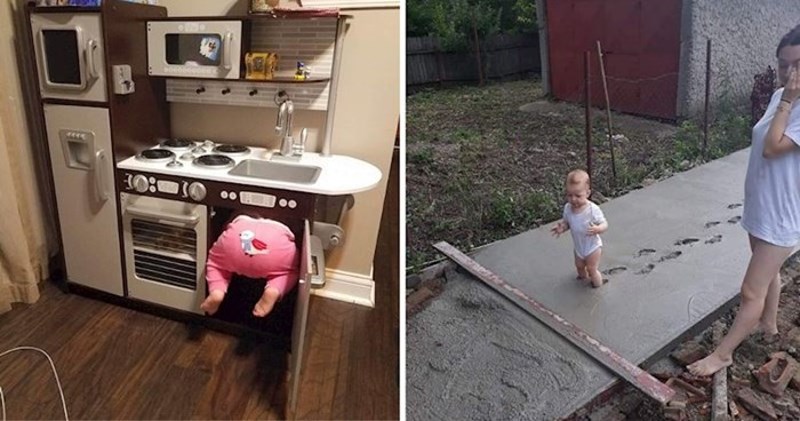 10+ urnebesnih fotografija klinaca koje dokazuju da život s djecom nikad, ali baš nikad nije dosadan