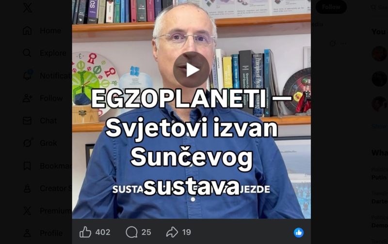 Ivica Puljak objavio je video o svemiru, morate vidjeti tko se javio u prvom komentaru!