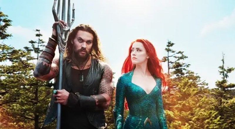 Jason Momoa i Amber Heard u Aquamanu