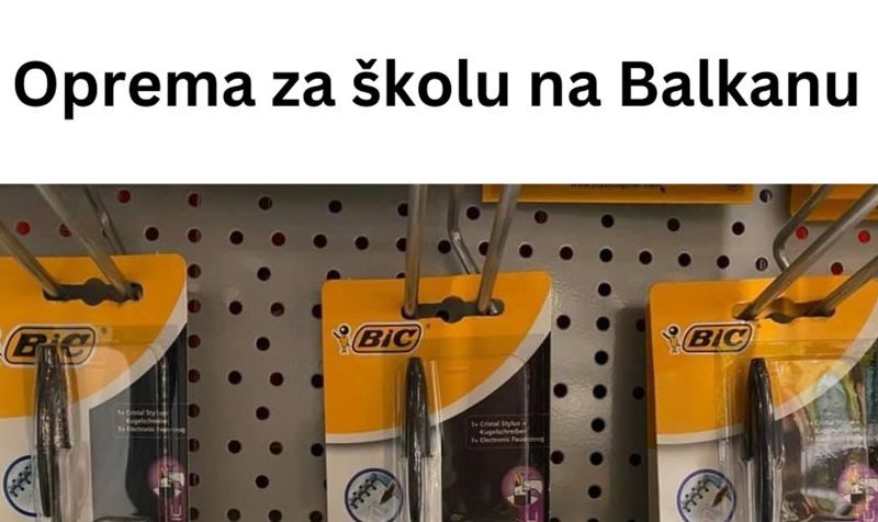 U Srbiji se prodaje najbizarniji paket za školu ikad, ovo morate vidjeti