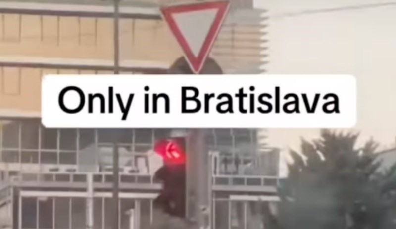 Scena sa semafora u Slovačkoj šokirala je svijet, morate vidjeti tko je prelazio cestu