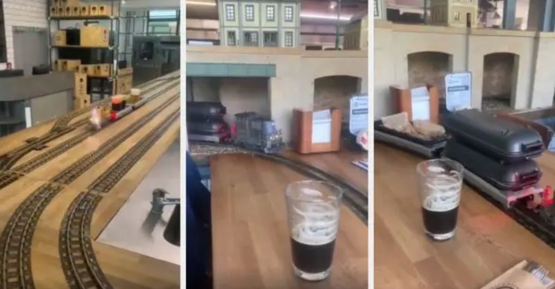 U Pragu postoji kafić koji pića dostavlja malim vlakom