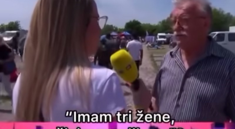 Ova legenda je na TV-u rekla da ima tri žene, potpuno ga je zbunilo sljedeće pitanje voditeljice