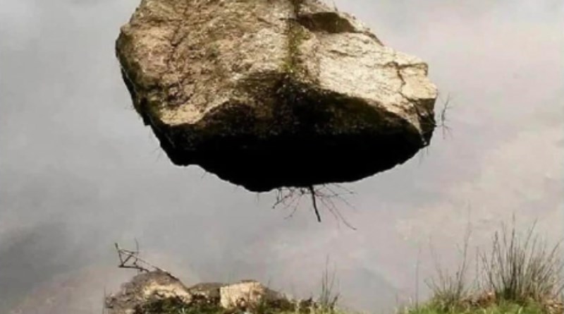 Ova optička iluzija osvojila je internet, vidite li kamen koji stoji u zraku?