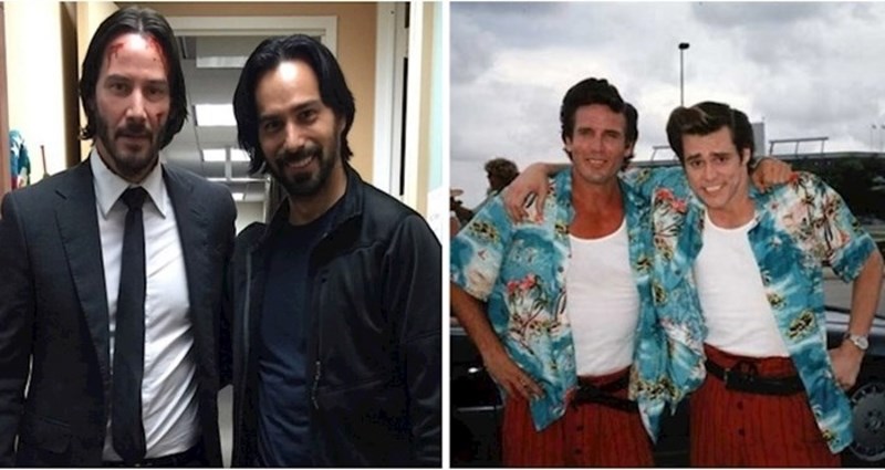 13 zajedničkih fotki glumaca i kaskadera koji često ostanu neprimijećeni