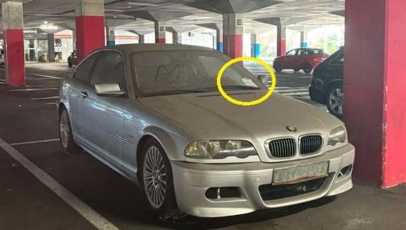 Zagrepčanin mjesecima drži parkiran BMW u garaži centra, morate vidjeti poruku koja ga je dočekala