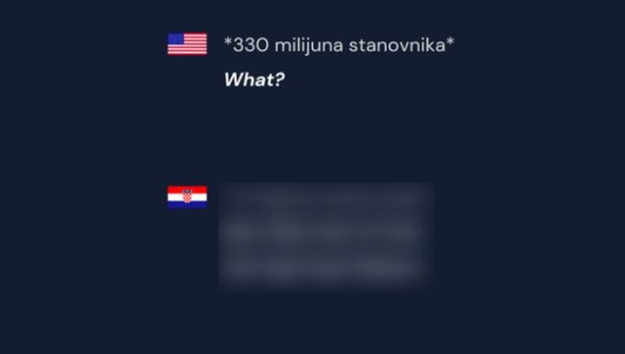 Netko je primijetio vrlo zanimljivu stvar oko toga kako Ameri i Hrvati kažu "što", fora je odlična