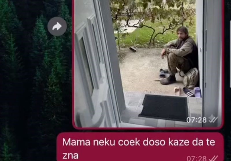 Poslala je mami poruku da je nepoznat čovjek pokucao na vrata. Čitav Balkan se smije njenoj reakciji