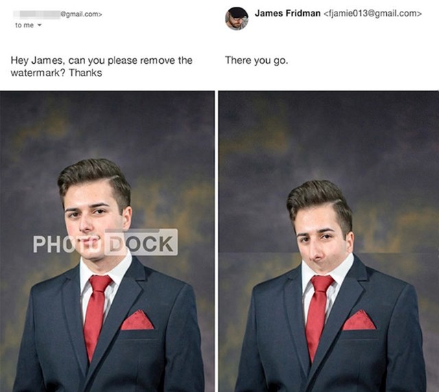 Možeš li maknuti watermark?