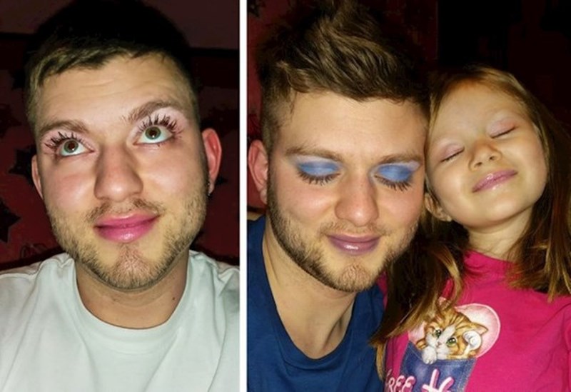 “Moja kćer je rekla da je vrijeme da nas uljepša.”