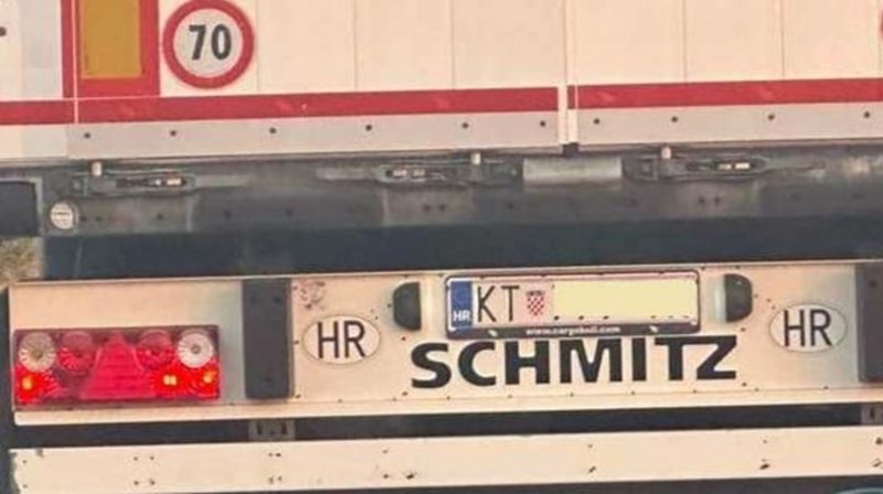 Poruka koju je na kamion stavio ovaj Hrvat je hit u svijetu, odmah ćete skužiti zašto