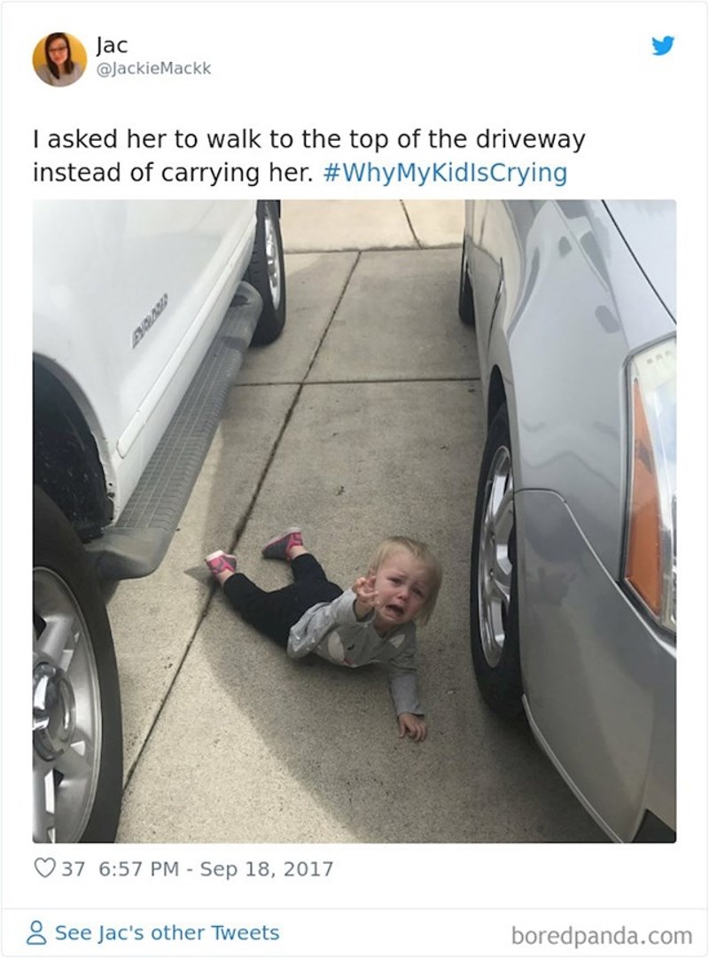 Zato što je mama nije htjela nositi.