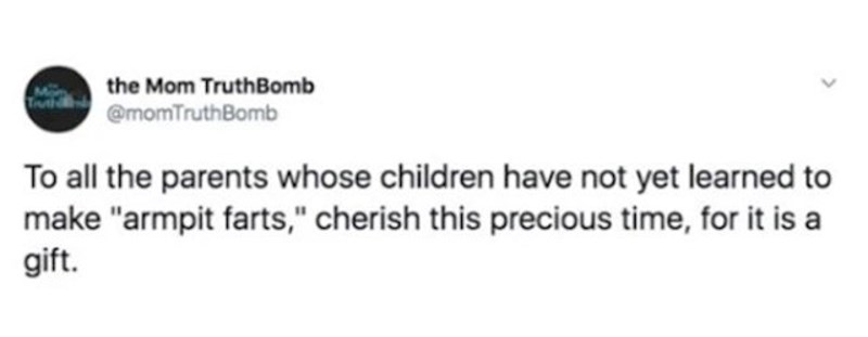 Poruka svim roditeljima čiji dječaci još nisu naučili proizvoditi prdac ispod pazuha