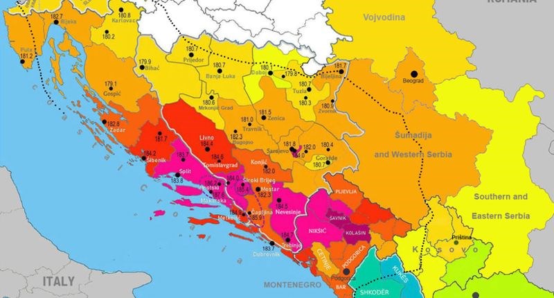 Možete li pogoditi što ova mapa prikazuje? Jako je zanimljivo!