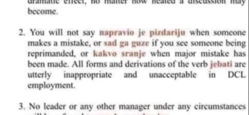 Vlasnik kruzera u Norveškoj napravio je upute isključivo za radnike iz Hrvatske, ovo je legendarno!