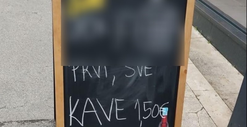 Ovaj kafić ima vrlo posebnu akciju, posebno će se svidjeti Dalmatincima
