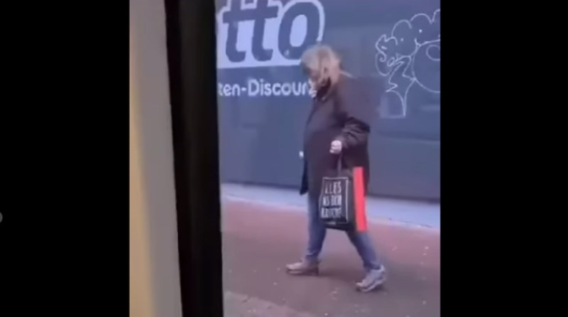 Netko je snimio gospođu koja se na vrlo poseban način bori protiv snijega u Zagrebu, ovo je hit!