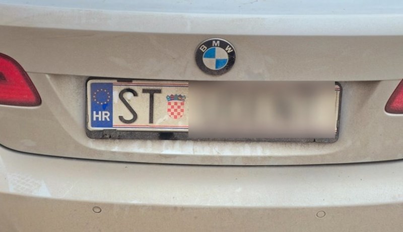 Splićanin je platio vrlo neobičnu registraciju za svoj BMW, svi u gradu su ga odmah primijetili