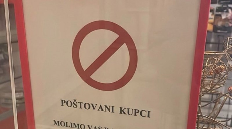 Upozorenje kupcima iz jedne trgovine je hit u regiji, nevjerojatno što su im zabranili!