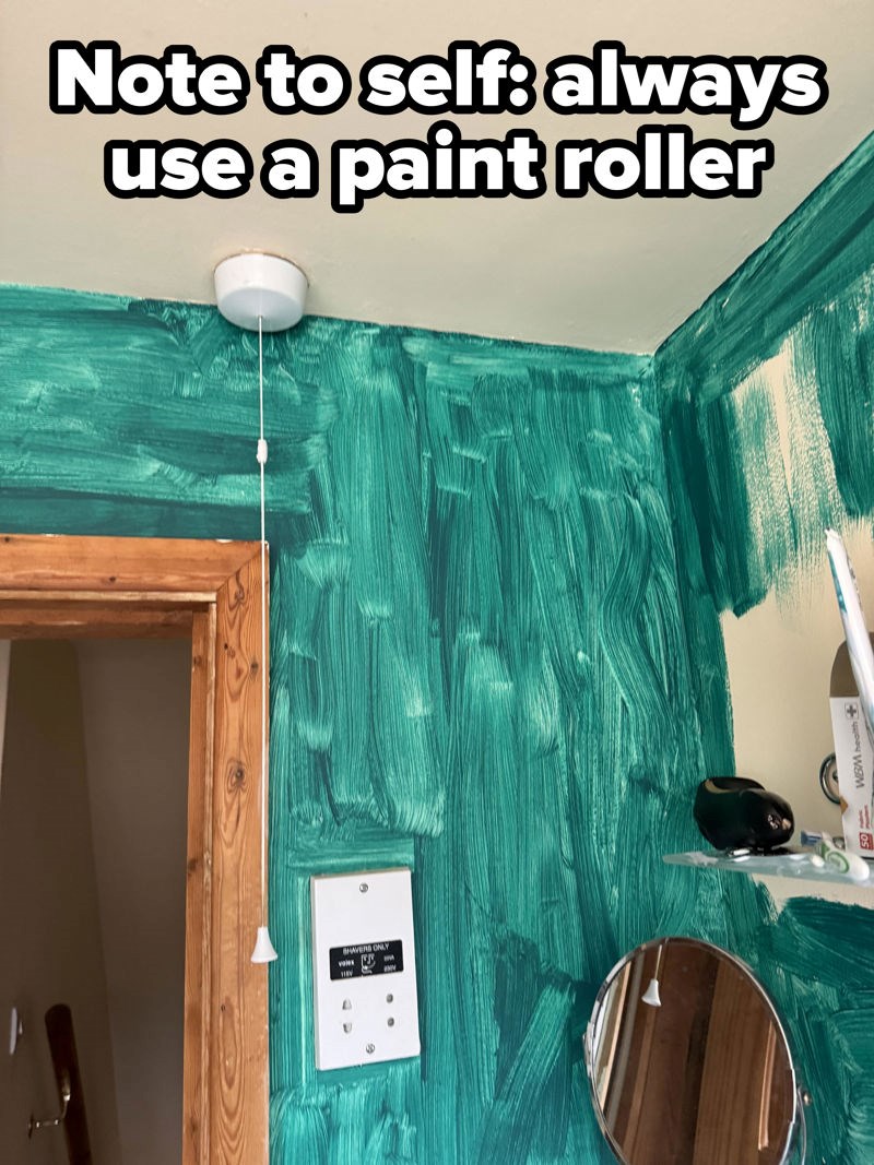 Mislio je da je raditi s kistom lagano...