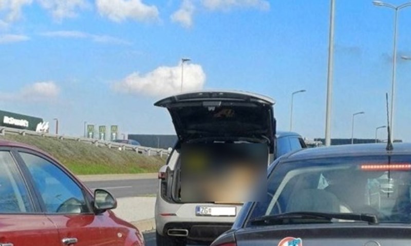 Scena iz Zagreba sve je ostavila u čudu, svi su fotografirali teret koji je prevozio