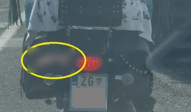 Zagrepčanin je stavio bizaran dodatak na svoj motocikl, nasmijat će vas kad vidite o čemu se radi