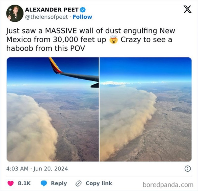 Maaaasivan oblak prašine